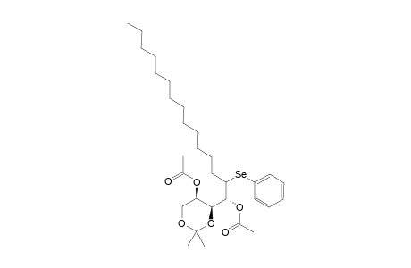 (1'R,2'R/S,4S,5R)-4-(1-Acetoxy-2-phenylselenylpentadecanyl)-5-acetoxy-2,2-dimethyl[1,3]dioxane