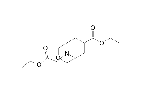 Ethyl 9-(2-ethoxy-2-oxoethyl)-3-oxa-9-azabicyclo[3.3.1]nonane-7-carboxylate