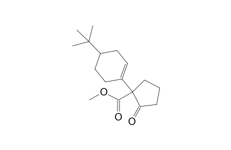 2-(4-tert-Butyl-1-cyclohexenyl)-2-carbomethoxycyclopentanone