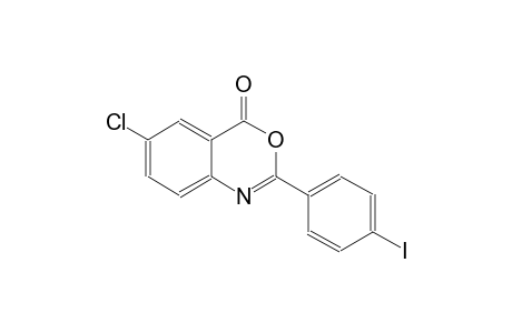 6-chloro-2-(4-iodophenyl)-4H-3,1-benzoxazin-4-one