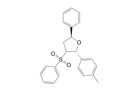 2,5-trans-2-(4-methylphenyl)-5-phenyl-3-phenylsulfonyl tetrahydrofuran