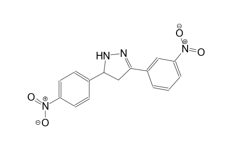 3-(3-Nitrophenyl)-5-(4-nitrophenyl)-4,5-dihydro-1H-pyrazole