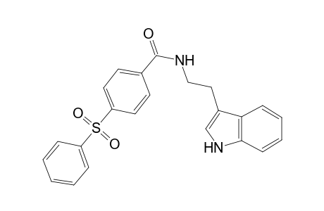 4-besyl-N-[2-(1H-indol-3-yl)ethyl]benzamide