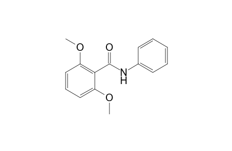 Benzamide, 2,6-dimethoxy-N-phenyl-Benzanilide, 2,6-dimethoxy-