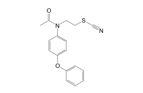 N-Acetyl-(4-phenoxyphenyl)-2-thiocyanoethylamine