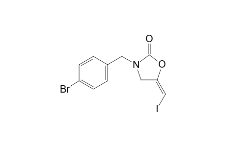 (E)-3-(4-bromobenzyl)-5-(iodomethylene)oxazolidin-2-one