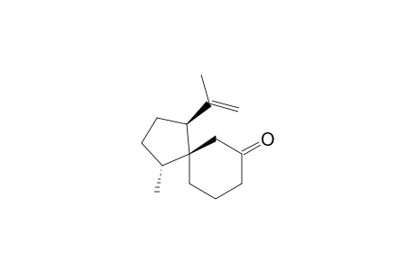 Spiro[4.5]decan-7-one, 1-methyl-4-(1-methylethenyl)-, (1.alpha.,4.beta.,5.beta.)-(.+-.)-