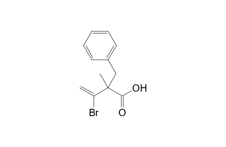 2-Benzyl-3-bromo-2-methylbut-3-enoic acid