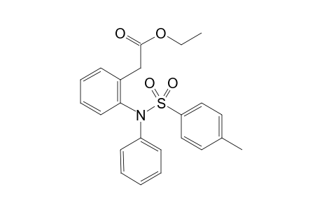 Ethyl 2-(2-(N-phenyl-N-tosylamino)phenyl)acetate