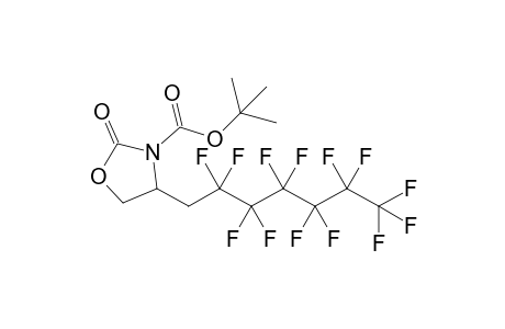 tert-Butyl 2-Oxo-4-(2,2,3,3,4,4,5,5,6,6,7,7,7-tridecafluoroheptyl)oxazolidine-3-carboxylate
