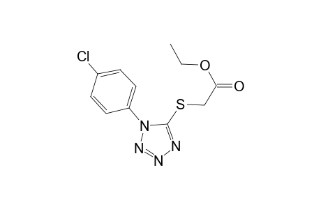 Ethyl ([1-(4-chlorophenyl)-1H-tetraazol-5-yl]sulfanyl)acetate