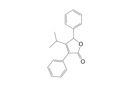 4-Isopropyl-3,5-dipheny-5H-furan-2-one