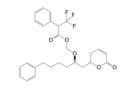 1-{[3',6'-Dihydro-6'-oxo-2H-pyran-2'-yl]methyl-5-phenylpentyl (.alpha.-R)-.alpha.-methoxy-.alpha.-(trifluoromethyl)phenylacetate