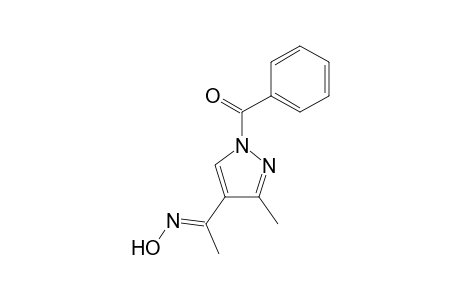 (4-acetohydroximoyl-3-methyl-pyrazol-1-yl)-phenyl-methanone