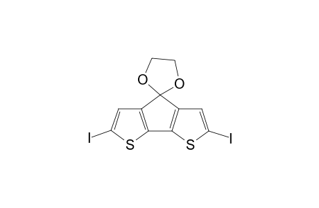 4-Ethylenedioxy-2,6-diiodocyclopenta[2,1-b;3,4-b']dithiophene