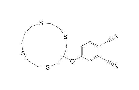 4-({3,6,10,13-Tetrathiacyclotetradecyl}oxy)phthalonitrile