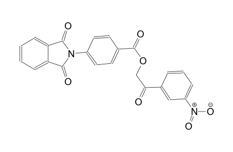 benzoic acid, 4-(1,3-dihydro-1,3-dioxo-2H-isoindol-2-yl)-, 2-(3-nitrophenyl)-2-oxoethyl ester