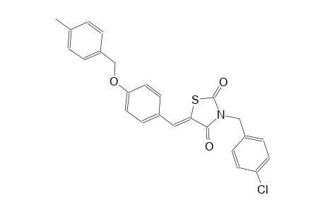 2,4-thiazolidinedione, 3-[(4-chlorophenyl)methyl]-5-[[4-[(4-methylphenyl)methoxy]phenyl]methylene]-, (5Z)-