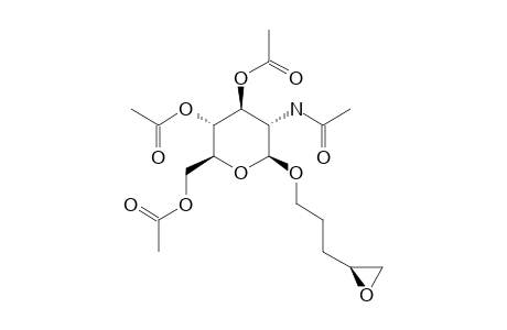 (4'R)-4',5'-EPOXYPENTYL-3,4,6-TRI-O-ACETYL-2-ACETYLAMINO-2-DEOXY-BETA-D-GLUCOSIDE