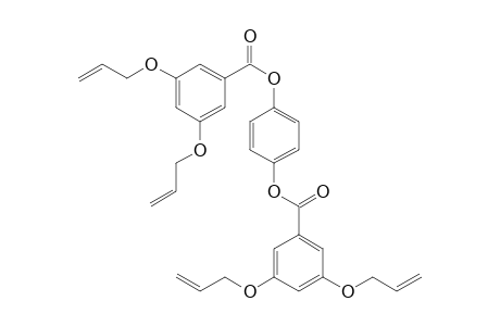 1,4-bis{[3',5'-bis(Allyloxy)benzoyl]oxy}-benzene