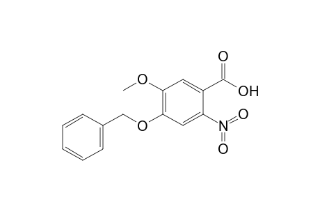 4-Benzyloxy-5-methoxy-2-nitrobenzoic acid