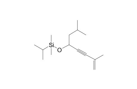 2,7-Dimethyl-4-dimethylisopropylsilyloxyoct-7-en-5-yne