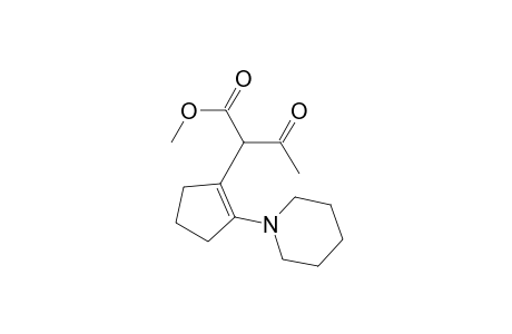 Methyl ester of .alpha.-acetyl-2-(1-piperidinyl)cyclopenteneacetic acid