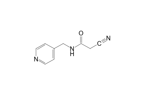 2-cyano-N-[(4-pyridyl)methyl]acetamide