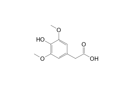 3,5-Dimethoxy-4-hydroxyphenylacetic acid