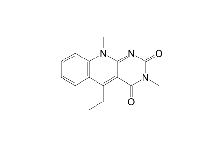 5-Ethyl-3,10-dimethylpyrimido[4,5-b]quinoline-2,4(3H,10H)-dione