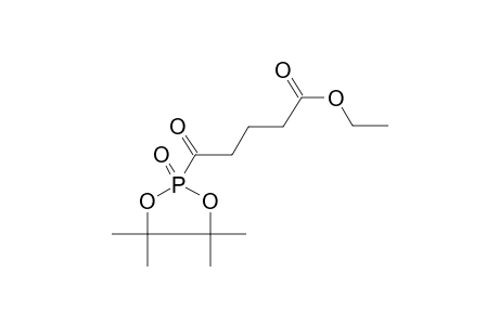 2-(4-ETHOXYCARBONYLBUTANOYL)-4,4,5,5-TETRAMETHYL-2-OXO-1,3,2-DIOXAPHOSPHOLANE