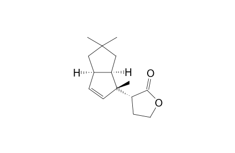 3-[(1RS,2RS,5RS)-2,7,7-Trimethylbicyclo[3.3.0]oct-3-en-2-yl]-tetrahydro-2-furanone