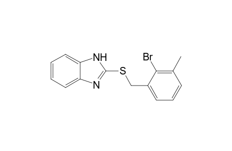 2-(2'-Bromo-3'-methylbenzylsufanyl)-1H-benzimidazole