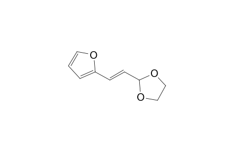 2-(1,3-Dioxolan-2-yl)-1-(2-furyl)ethene