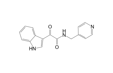 1H-Indole-3-acetamide, .alpha.-oxo-N-(4-pyridinylmethyl)-