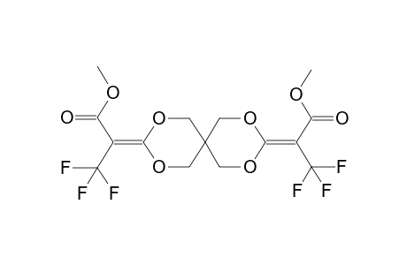 3,9-BIS(1-METHOXYCARBONYLTRIFLUOROETHYLIDEN)-2,4,8,10-TETRAOXASPIRO[5.5]UNDECANE