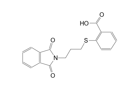 2-{[3-(1,3-dioxo-1,3-dihydro-2H-isoindol-2-yl)propyl]sulfanyl}benzoic acid
