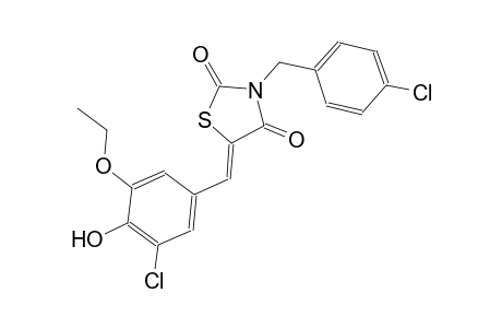 2,4-thiazolidinedione, 5-[(3-chloro-5-ethoxy-4-hydroxyphenyl)methylene]-3-[(4-chlorophenyl)methyl]-, (5Z)-