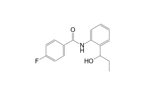 benzamide, 4-fluoro-N-[2-(1-hydroxypropyl)phenyl]-