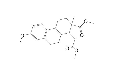 Methyl 7-methoxy-1-(2-methoxy-2-oxoethyl)-2-methyl-1,2,3,4,4a,9,10,10a-octahydro-2-phenanthrenecarboxylate