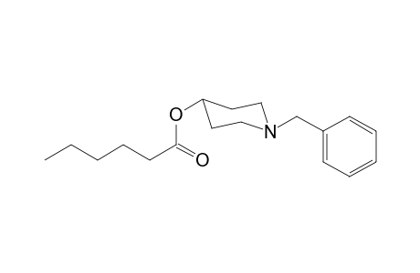 1-Benzylpiperidin-4-yl hexanoate