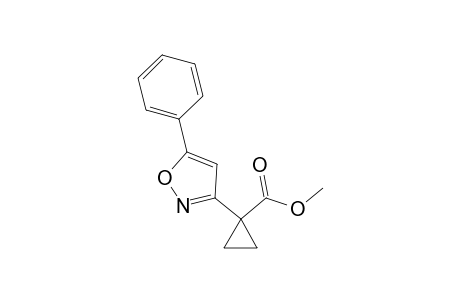 Methyl 1-(5-phenylisoxazol-3-yl)cyclopropane-carboxylate