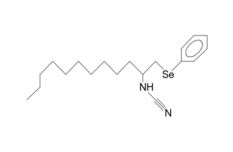 (1-Phenylseleno-methyl-undecyl)-cyanamide