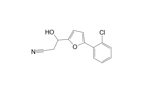 3-[5-(2-Chlorophenyl)furan-2-yl]-3-hydroxypropanenitrile