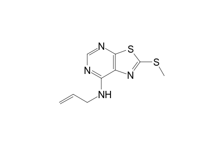 7-(allylamino)-2-(methylthio)thiazolo[5,4-d] pyrimidine