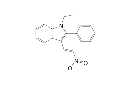 2-(1'-Ethyl-2'-phenylindol-3'-yl)-nitroethene