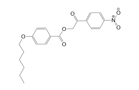 2-(4-nitrophenyl)-2-oxoethyl 4-(hexyloxy)benzoate