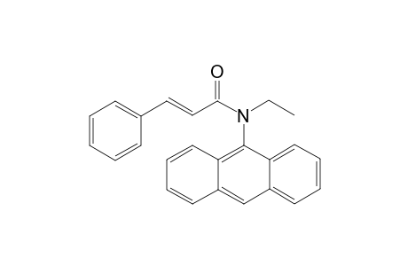 N-Ethyl-N-cinnamoyl-9-aminoanthracene
