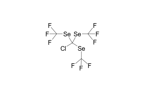 Chloro-tris( trifluoromethylselanyl) methan3