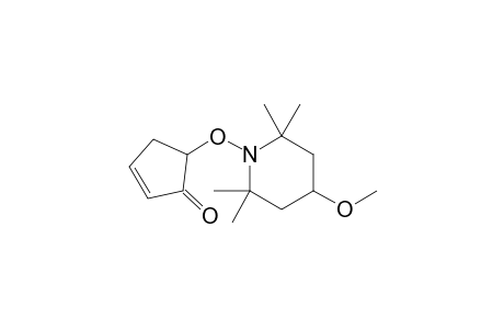 5-(4-Methoxy-2,2,6,6-tetramethyl-1-piperidinyloxy)-2-cyclopenten-1-one